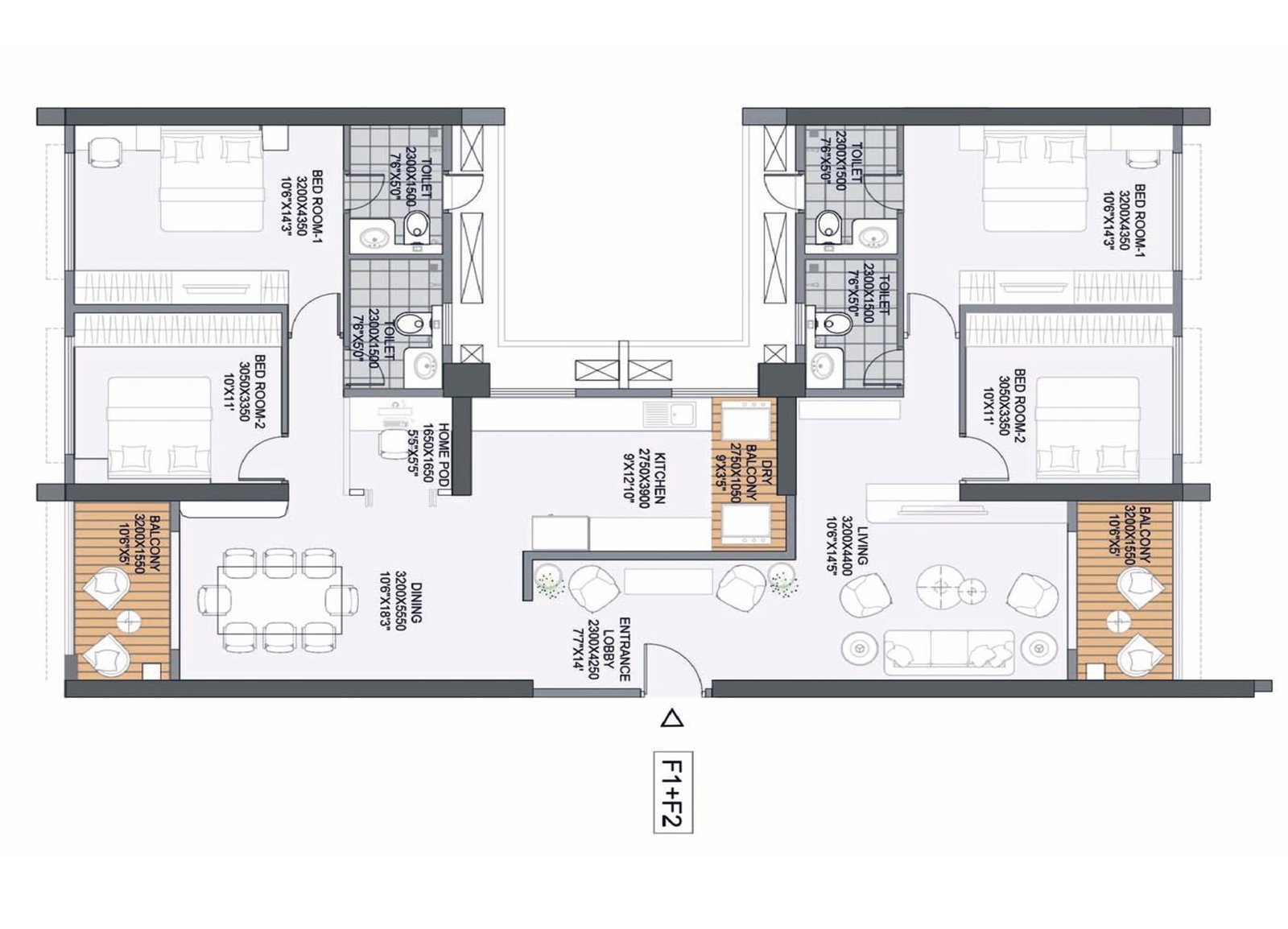 The Ridges 41 Hinjewadi - 2, 3, 4 & 5 BHK Premium Residences in Blue Ridge Township