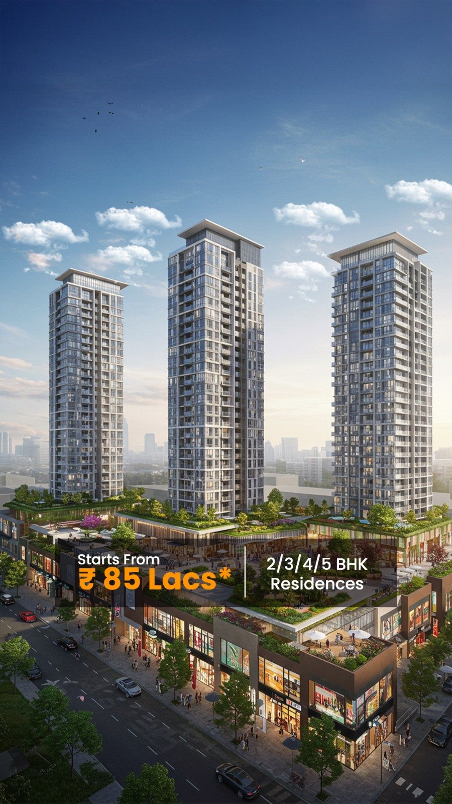 The Ridges 41 Hinjewadi - 2, 3, 4 & 5 BHK Premium Residences in Blue Ridge Township
